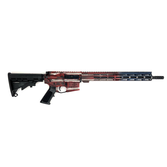 GLFA AR-15 5.56 American Flag Rifle - 30 Rounds