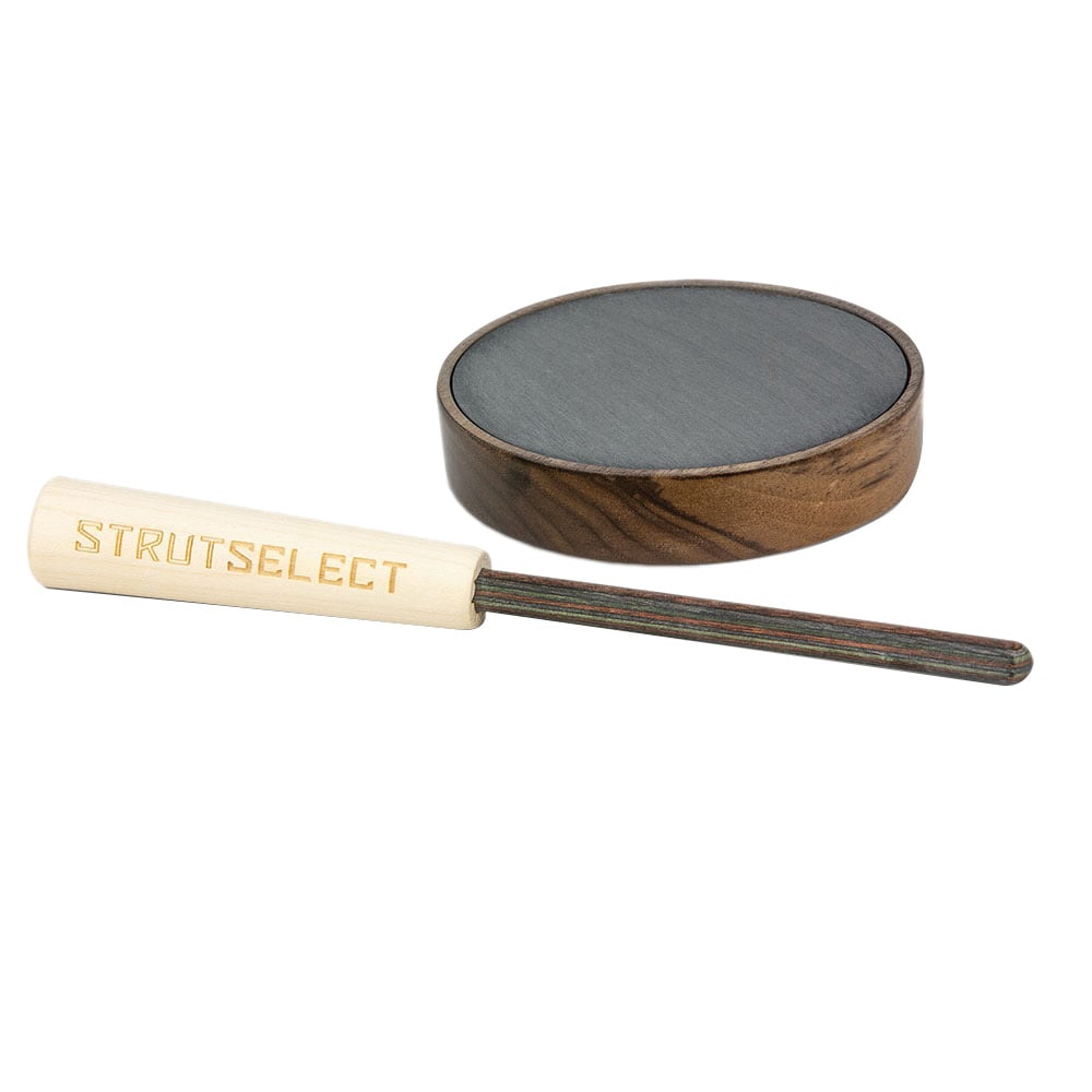 HS Strut Select Turkey Closing Time Glass Pot Call, American Walnut