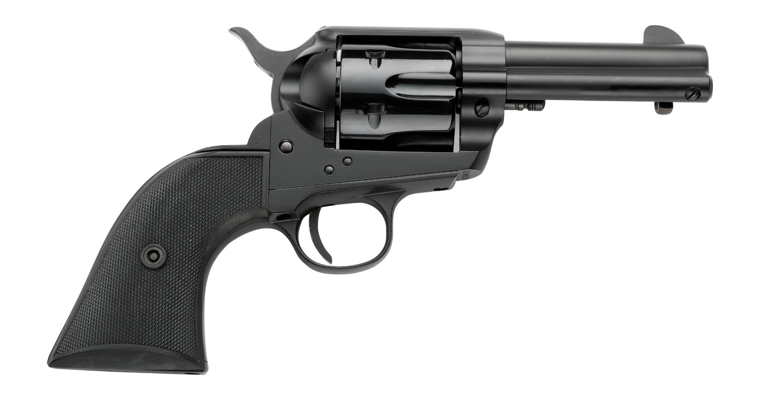 Pietta PFI38ALLOYAS312CB .38 Super Revolver 3.5" Matte Black