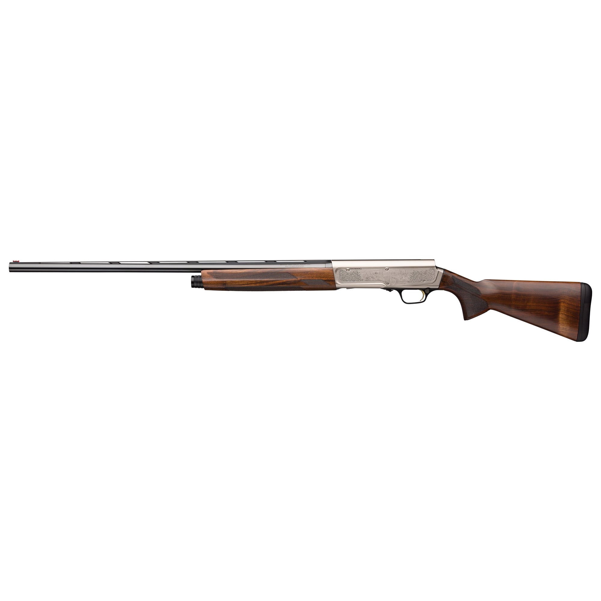 Browning A5 16 Gauge Semi-Auto Shotgun, 26" Barrel, Silver - 118205005