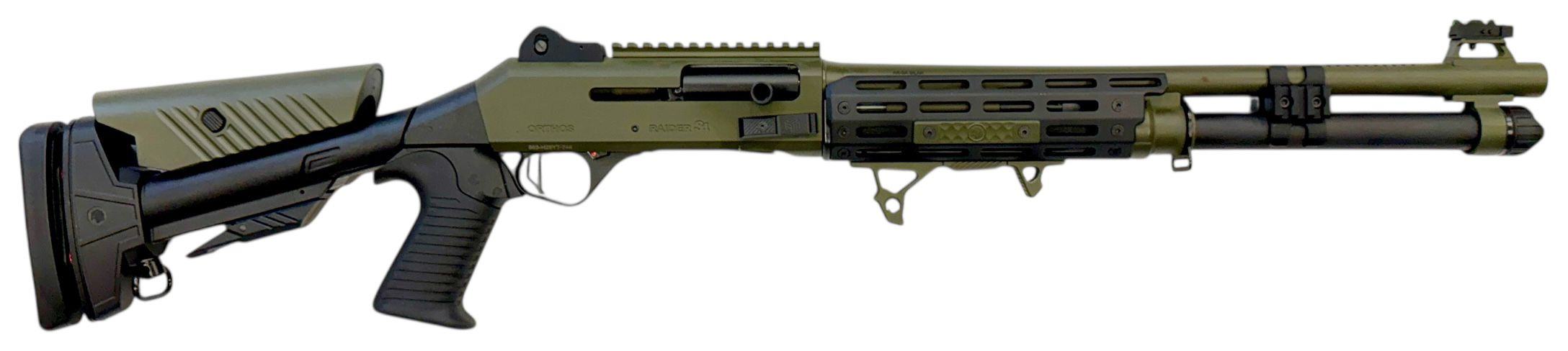 Orthos Raider S4 OD Green 12GA Shotgun with 18.5" Barrel