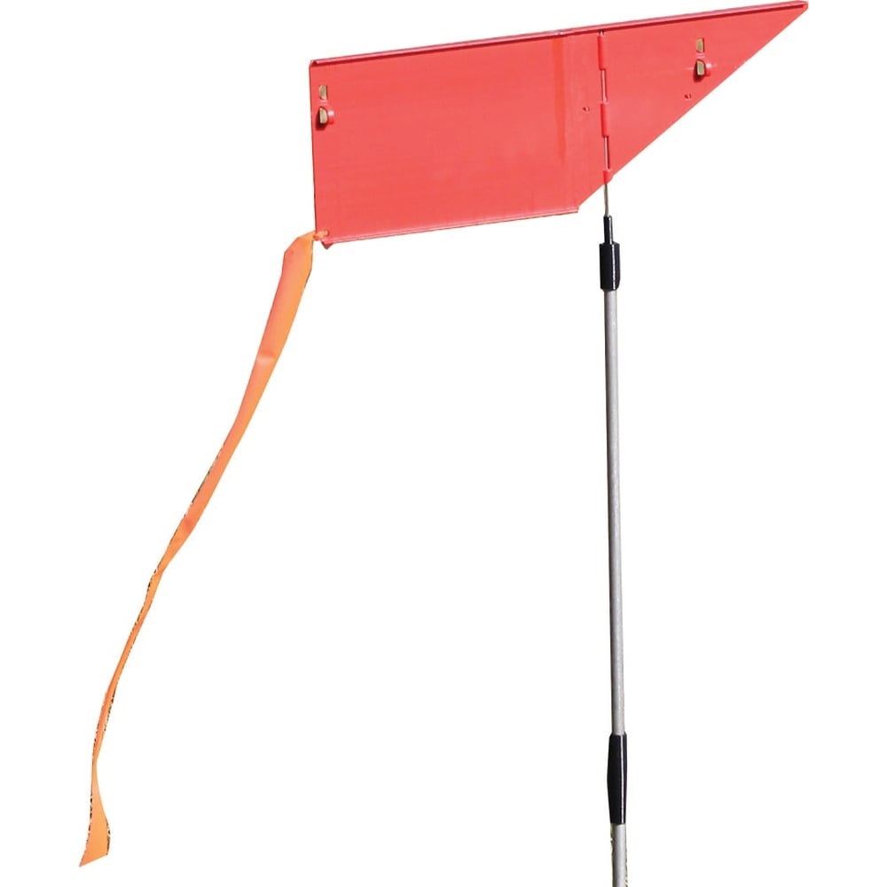 MTM Case Gard Wind Reader Shooting Range Flag, Red