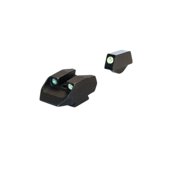 Kimber Night Sight Set Front/Rear, Green/Black
