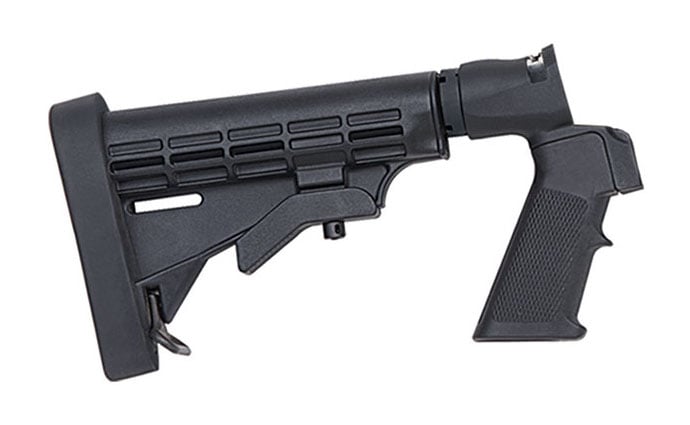 Mossberg Flex 6-Position Tactical Stock, Black Synthetic - 95219
