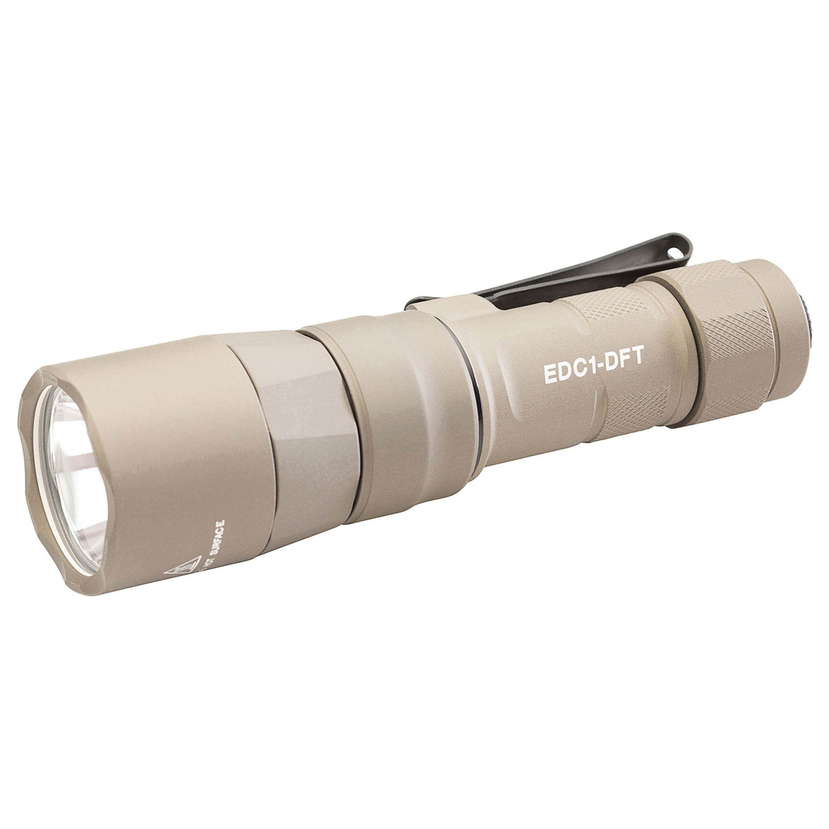 Surefire EDC1-DFT Turbo Flashlight - 650 lm Durable Tactical Flashlight - EDC1-DFT-TN