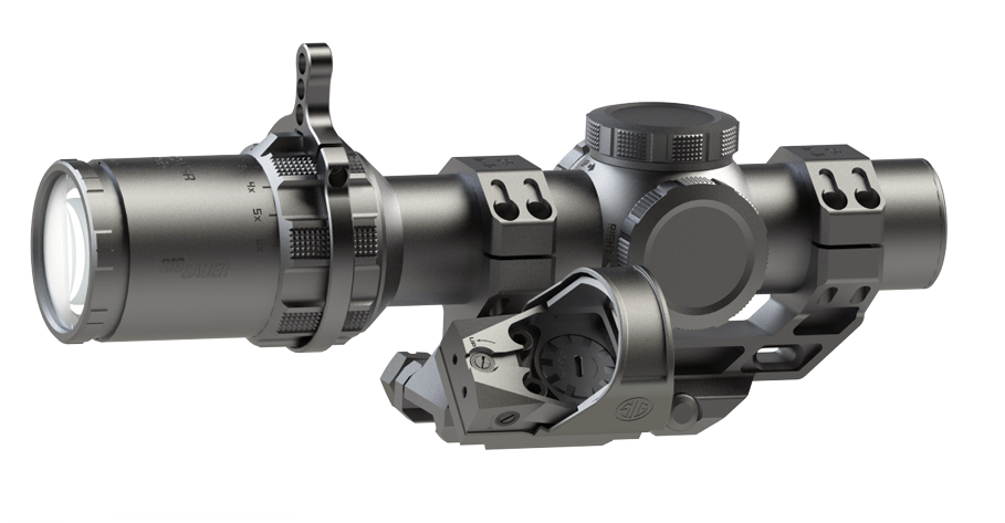 Sig Tango-MSR Compact Scope 1-6x24mm 30mm SFP w/ Mount and Offset Romeo1 - SOTMC61000-R1