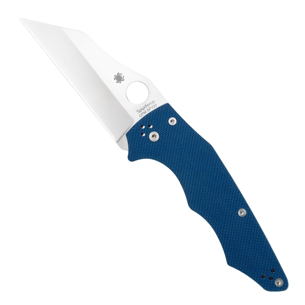 Spyderco YoJumbo Folding Knife, Cobalt