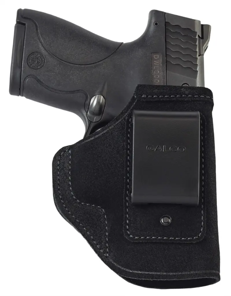 Galco STO286RB Stow-N-Go IWB Black Steerhide Fits Glock 26 Gen3-5 Right Hand
