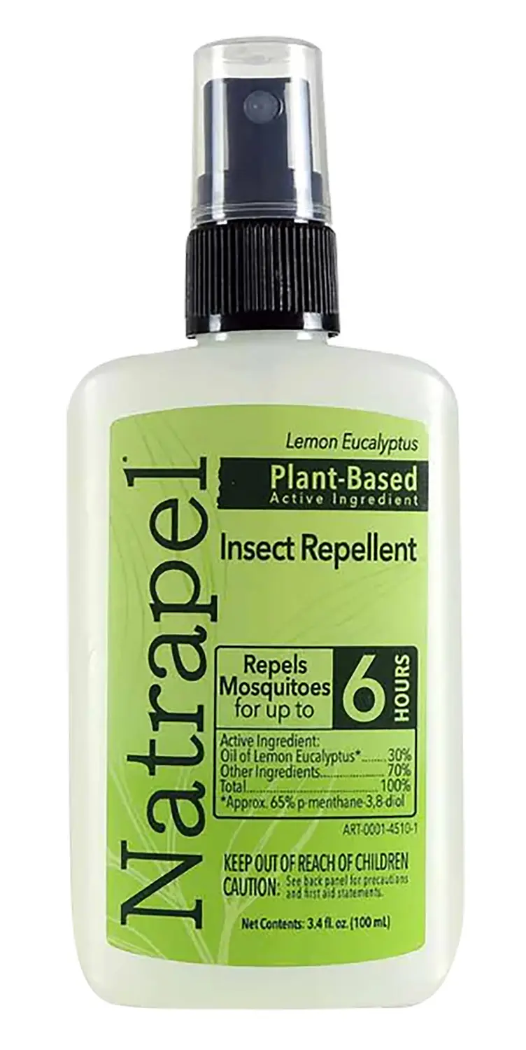 Natrapel 00066862 Lemon Eucalyptus 3.40 oz Pump Bottle Repels Mosquito Effective Up to 6 hrs