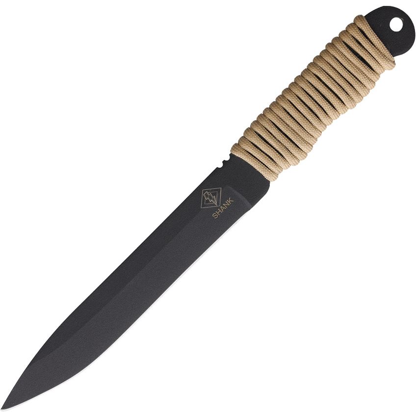 Ranger Knives Shank Fixed Blade Drop Point Knife, Tan - RN9410DT