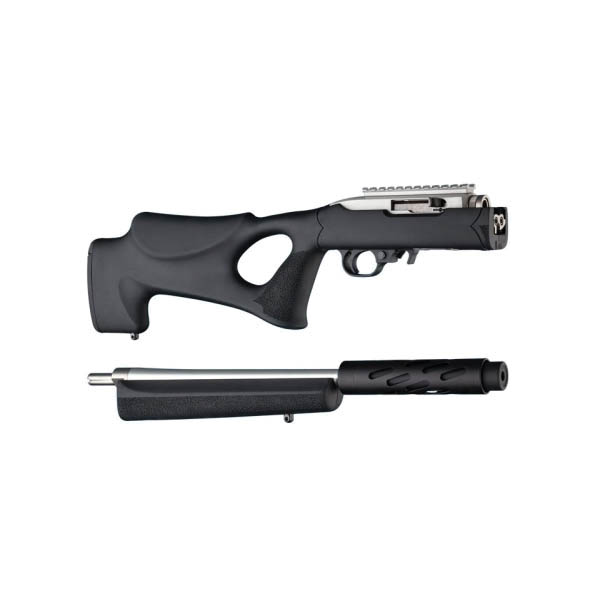 Hogue Standard Barrel Thumbhole Stock Fits Ruger 10/22 Takedown, Black
