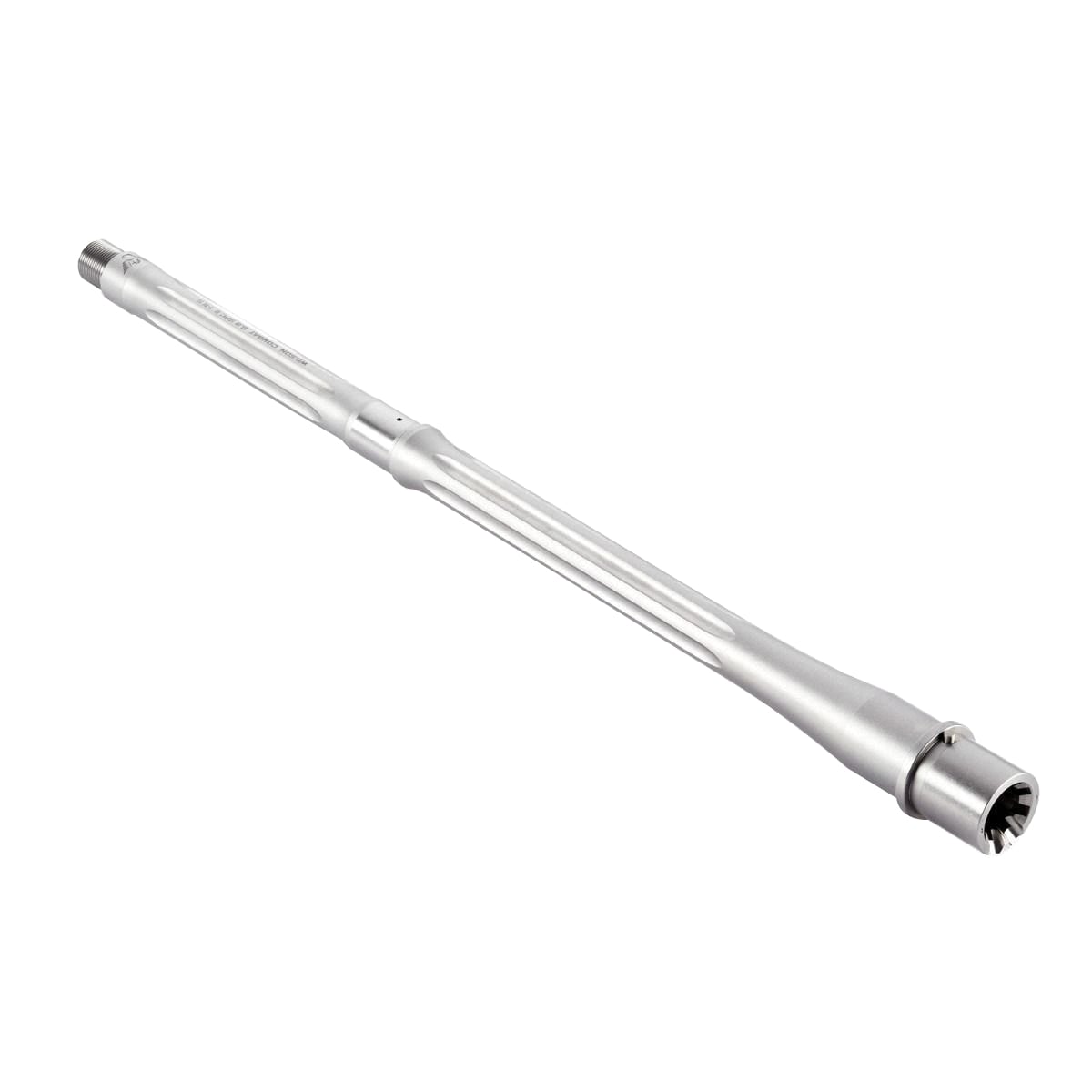 Wilson Combat Mid-Length Button Rifling Fluted Recon Tactical Barrel 6.8 SPC 16", Stainless