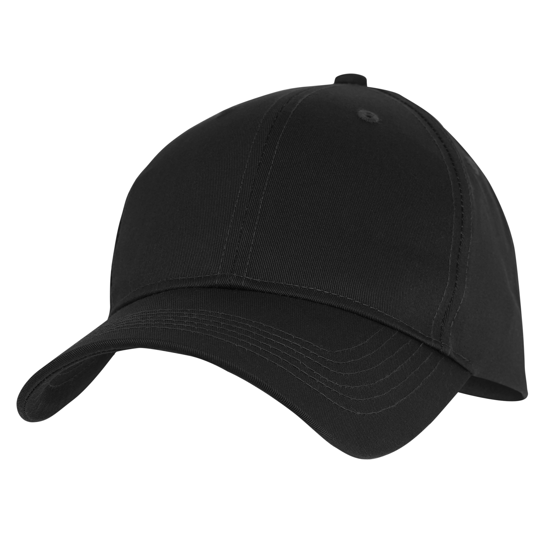 Rothco Supreme Solid Color Low Profile Cap - Black