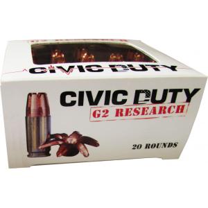 G2 Research 10MM Civic Duty - 20rd Box