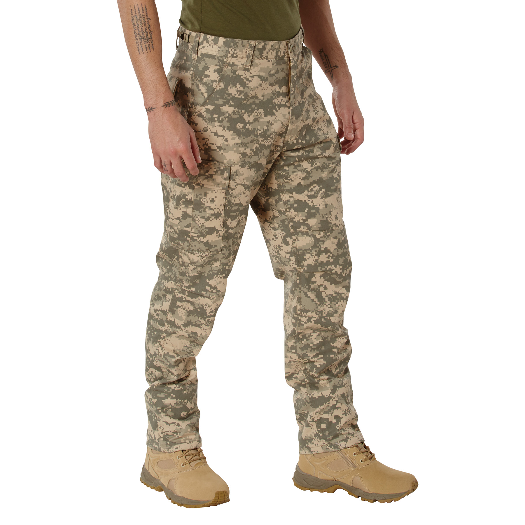 Rothco Digital Camo Tactical Bdu Pants - Acu Digital Camo, Medium