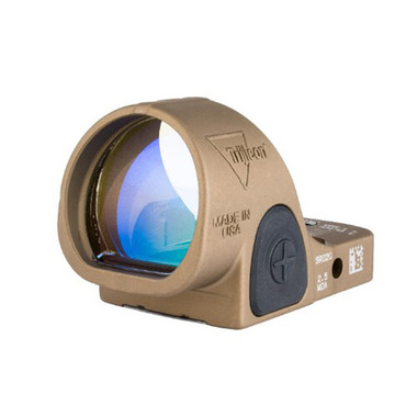 Trijicon SRO Adjustable LED 2.5 MOA Green Dot Sight, Coyote Brown