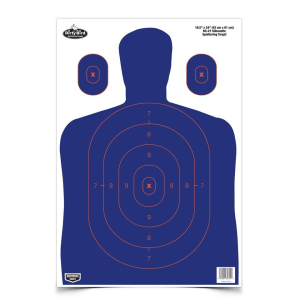Birchwood-Casey Birchwood Casey Dirty Bird BC-27 Silhouette Target 16.5"x24" Blue/Orange 3/ct