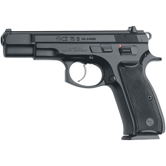 CZ 75 B 9mm Semi-Auto Pistol with Black Polycoat Finish