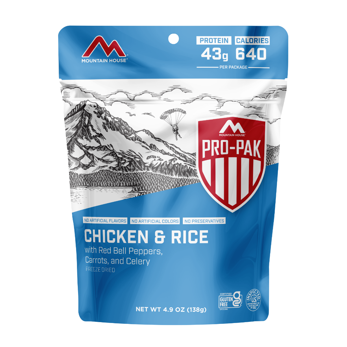 Mountain House Pro-Pak Freeze Dried Chicken & Rice - 50115