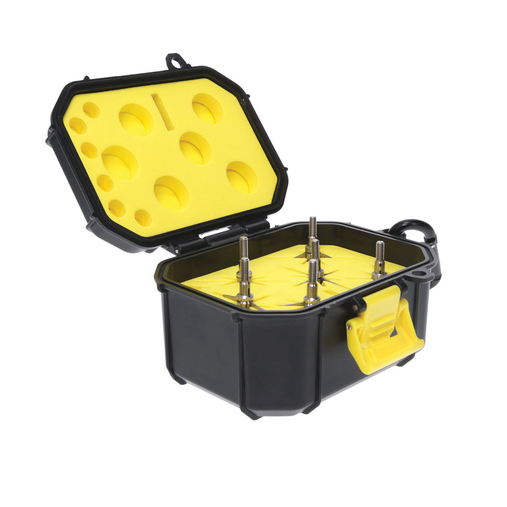 NAP Broadhead Case, Black/Yellow
