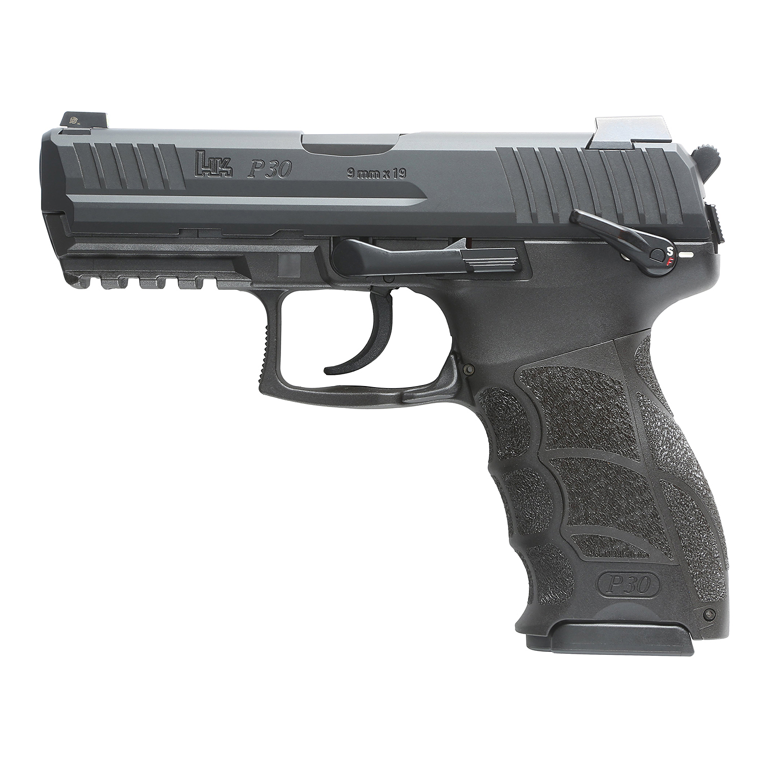 HK P30S V3 9mm Pistol with DA/SA Trigger Safety