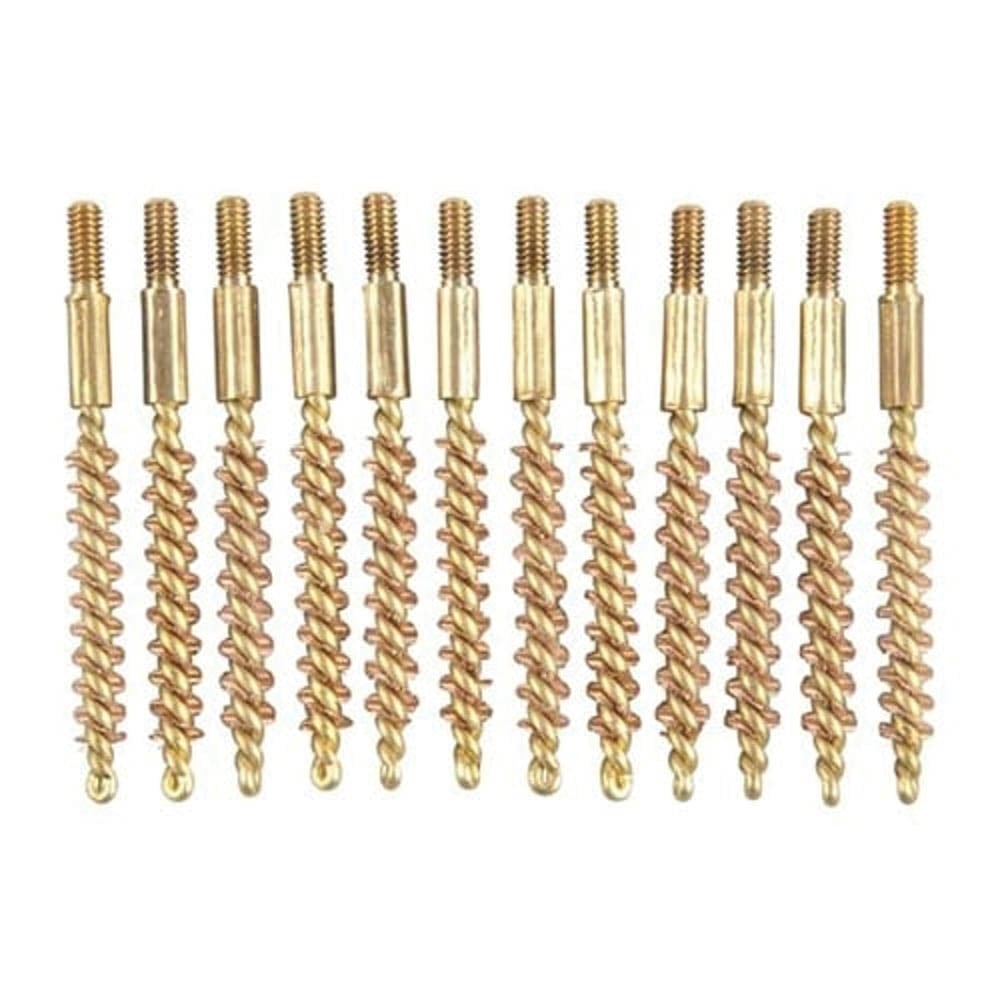 Brownells .17 Cal #5-40 Male Special Line Bore Brush, Pack of 12