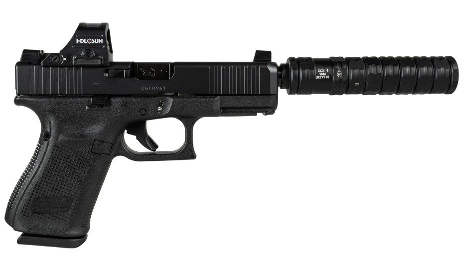 Glock 19V Shark Puppy 9mm 15RD Semi Auto Handgun
