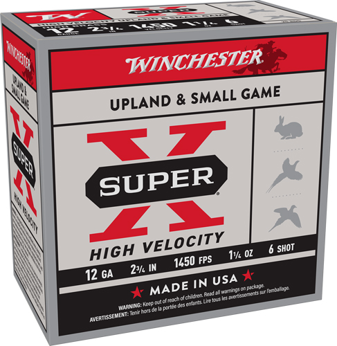 Winchester Super-X 12GA 2.75" Shotgun Shells #6