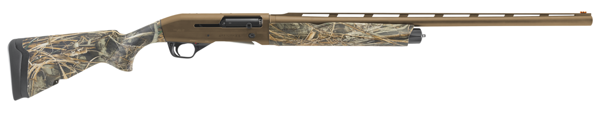 Franchi Affinity 3.5 12 Gauge 28" Semi Auto Shotgun, Max-7/Midnight Bronze - 42430