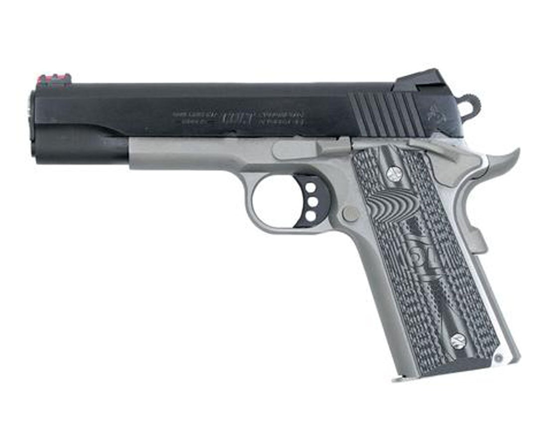 Colt 1911 Competition Pistol 45 ACP 5″” Two Tone 8 rd. – FREE SHIPPING - No Credit Card Fees - Free Shipping