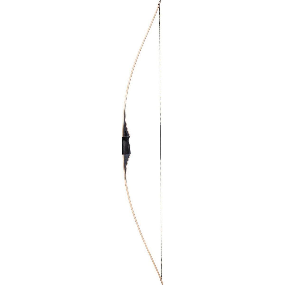 Bear Archery Montana 50LB RH Traditional Bow, Gray/Black