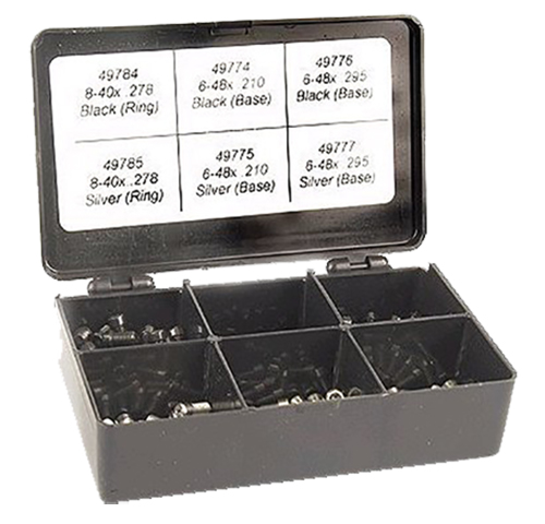 Leupold Torx Screw Kit, Black/Silver - 52395