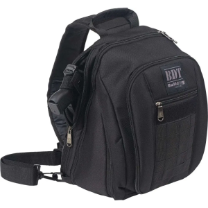 Bulldog BDT408B Sling Pack  Nylon 14 x 10 x 7 Black
