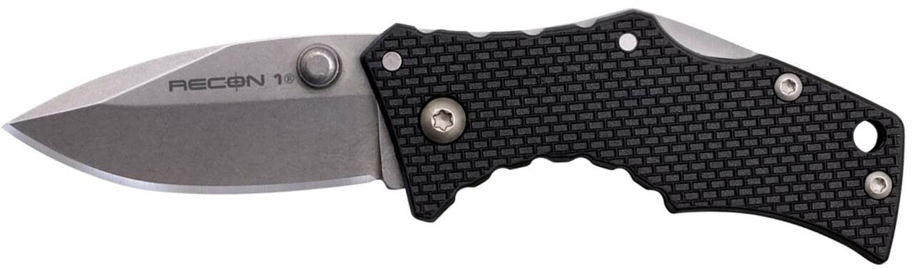 Cold Steel Recon 1 Micro Folding Knife, Black - CS7DS