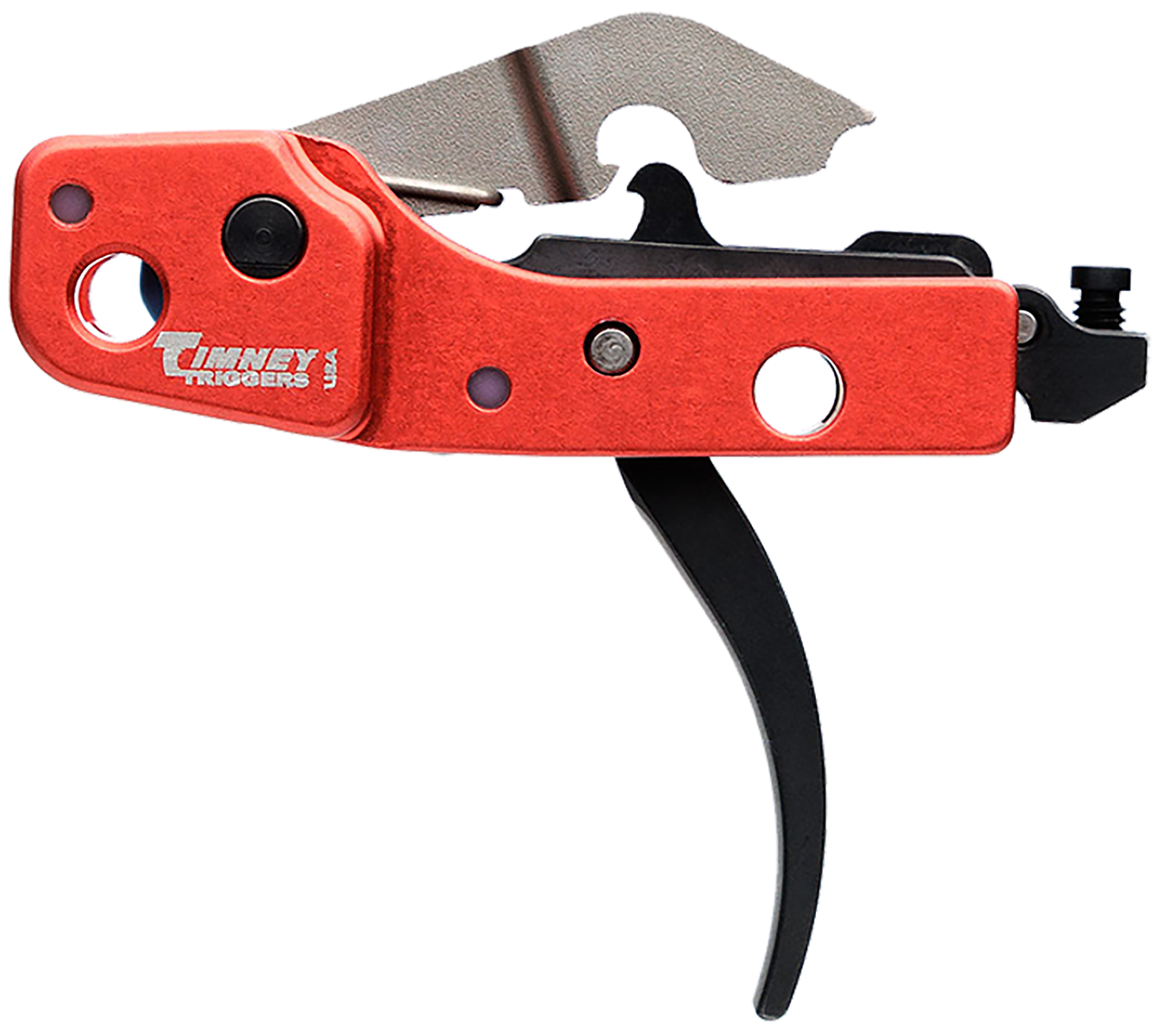 Timney Triggers AK-47 Single-Stage Curved Drop-In Trigger - Red