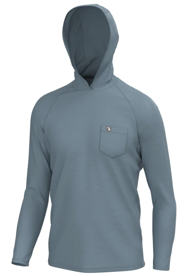 Local Boy Heather Blend Hoodie, Smoky Slate - 2X-Large