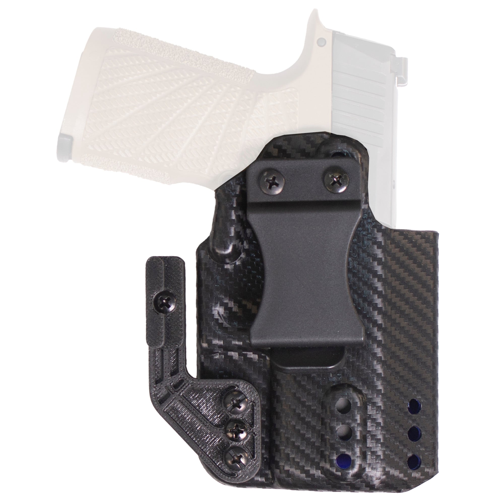 DeSantis Gunhide Persuader Right Hand IWB Holster for Glock 19,45,23,32,19x, Black - 213KA1LZ0