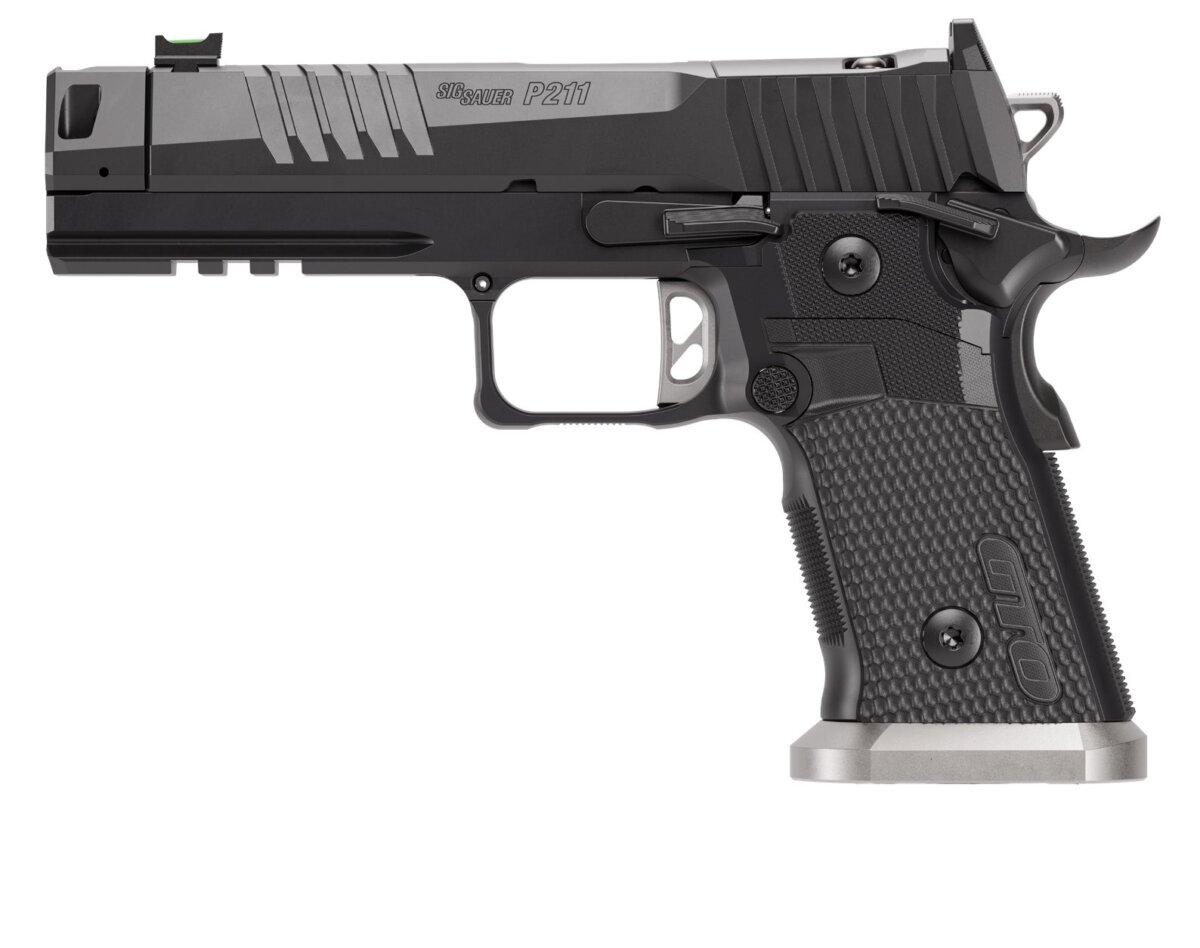 SIG SAUER P211 9MM COMP BLK 4.4" 10+1 FO 211F-9-GTO-10