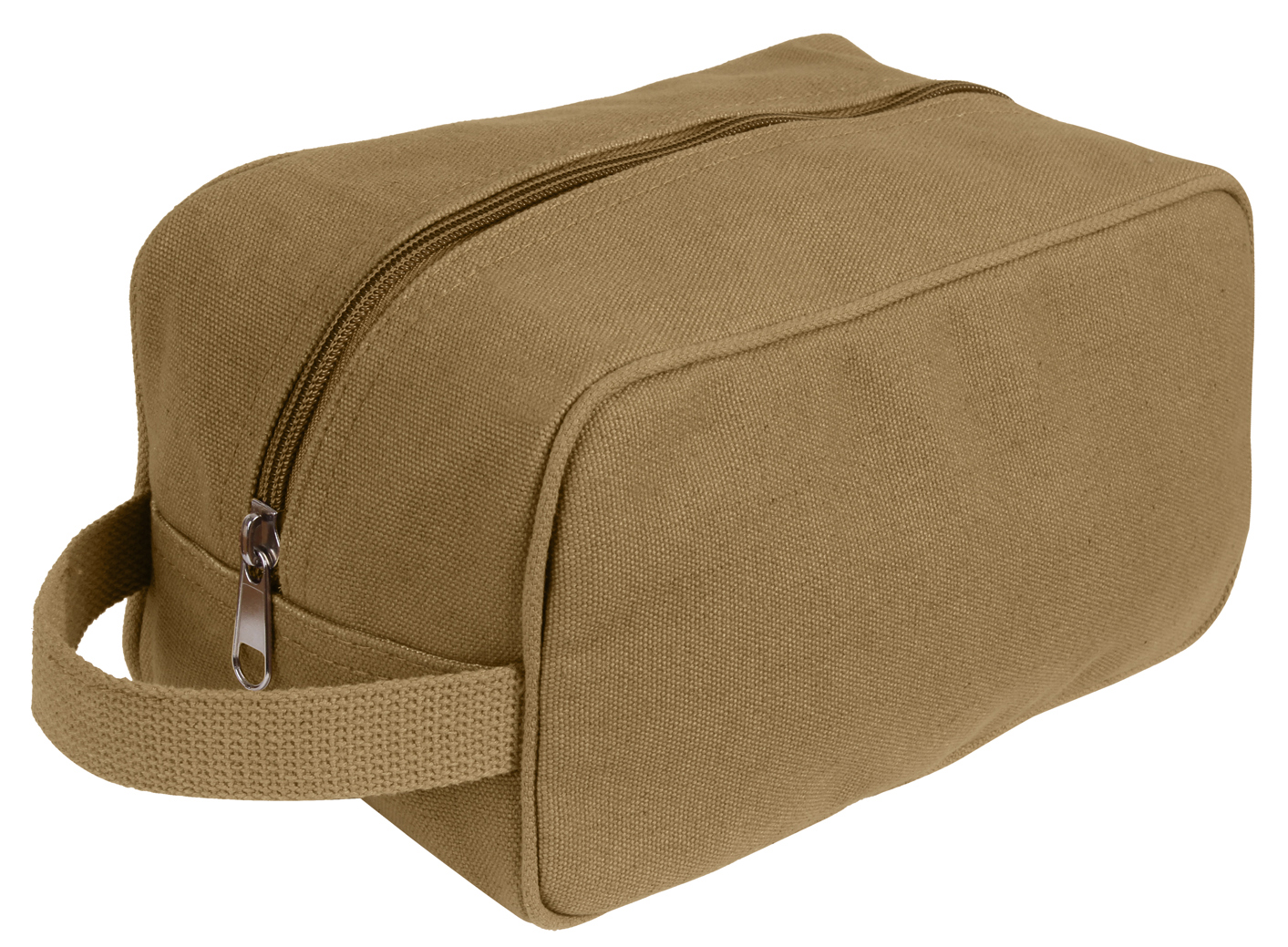 Rothco Canvas Travel Dopp Kit - Coyote Brown