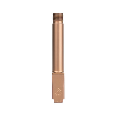 Ballistic Advantage 9mm Glock 43/43X  PVD Copper Threaded Non-fluted Barrel
