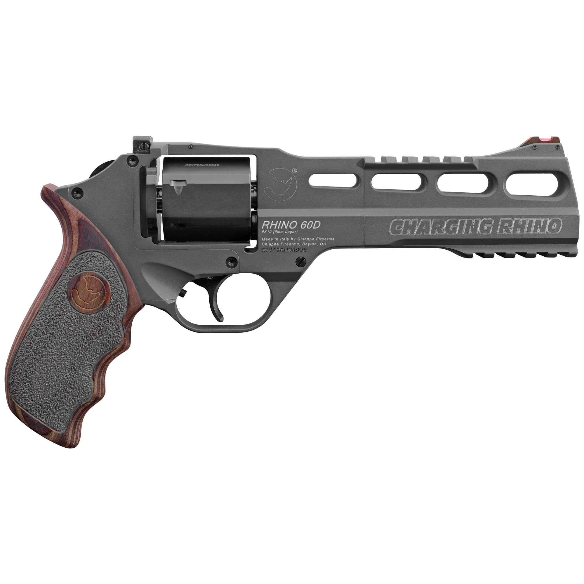 Chiappa Rhino 60DS 9mm Revolver 6" CA Approved