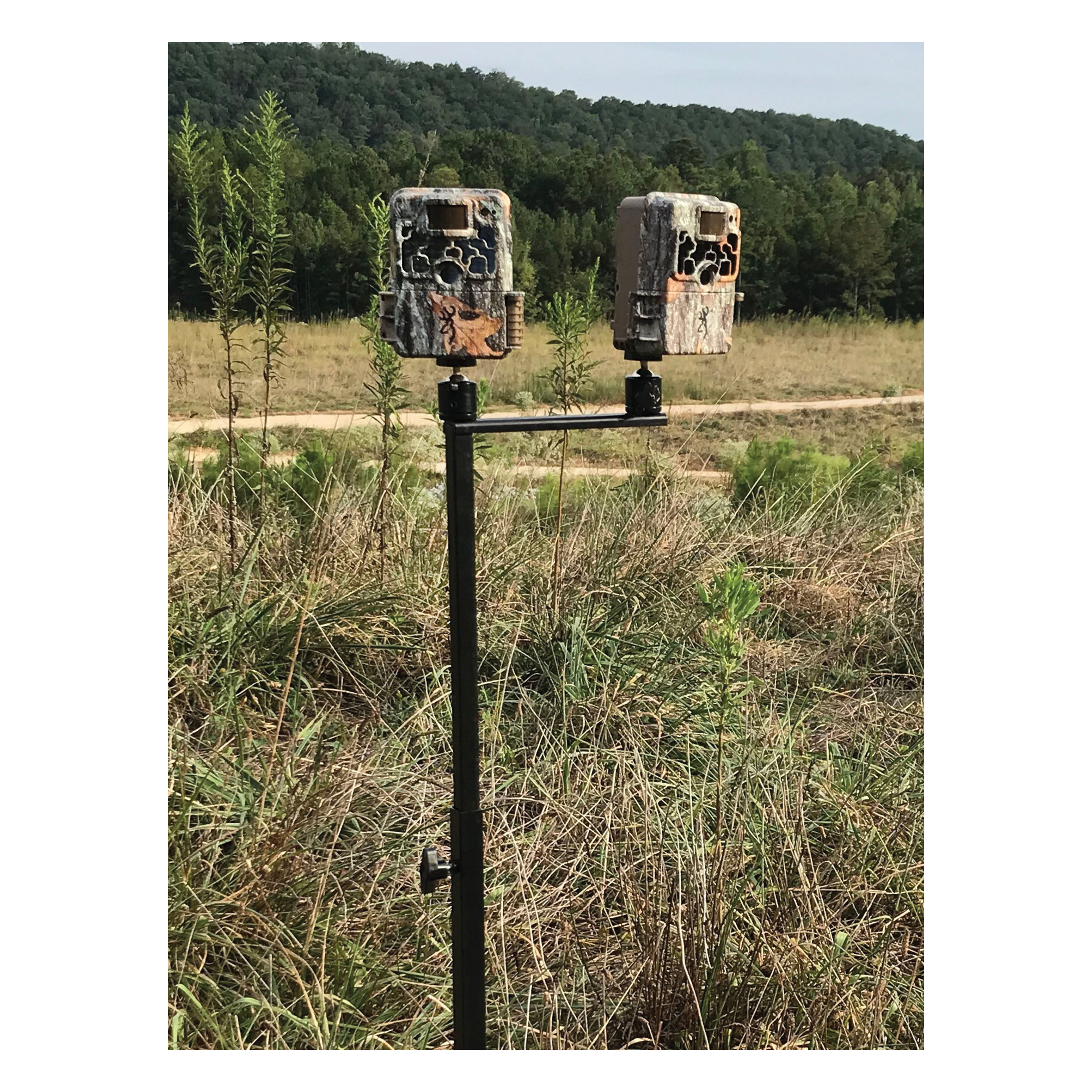 Browning Trail Camera Steel Camera Field Mount - Black Powder Coated for Durability - CFM