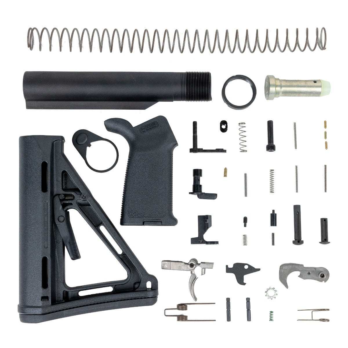 PSA PA10 MOE EPT Lower Build Kit, Black