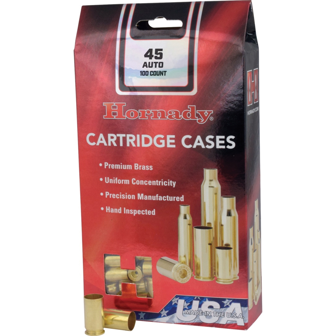 Hornady .204 Ruger Unprimed Brass Cartridge Case, 50/pack - 8604