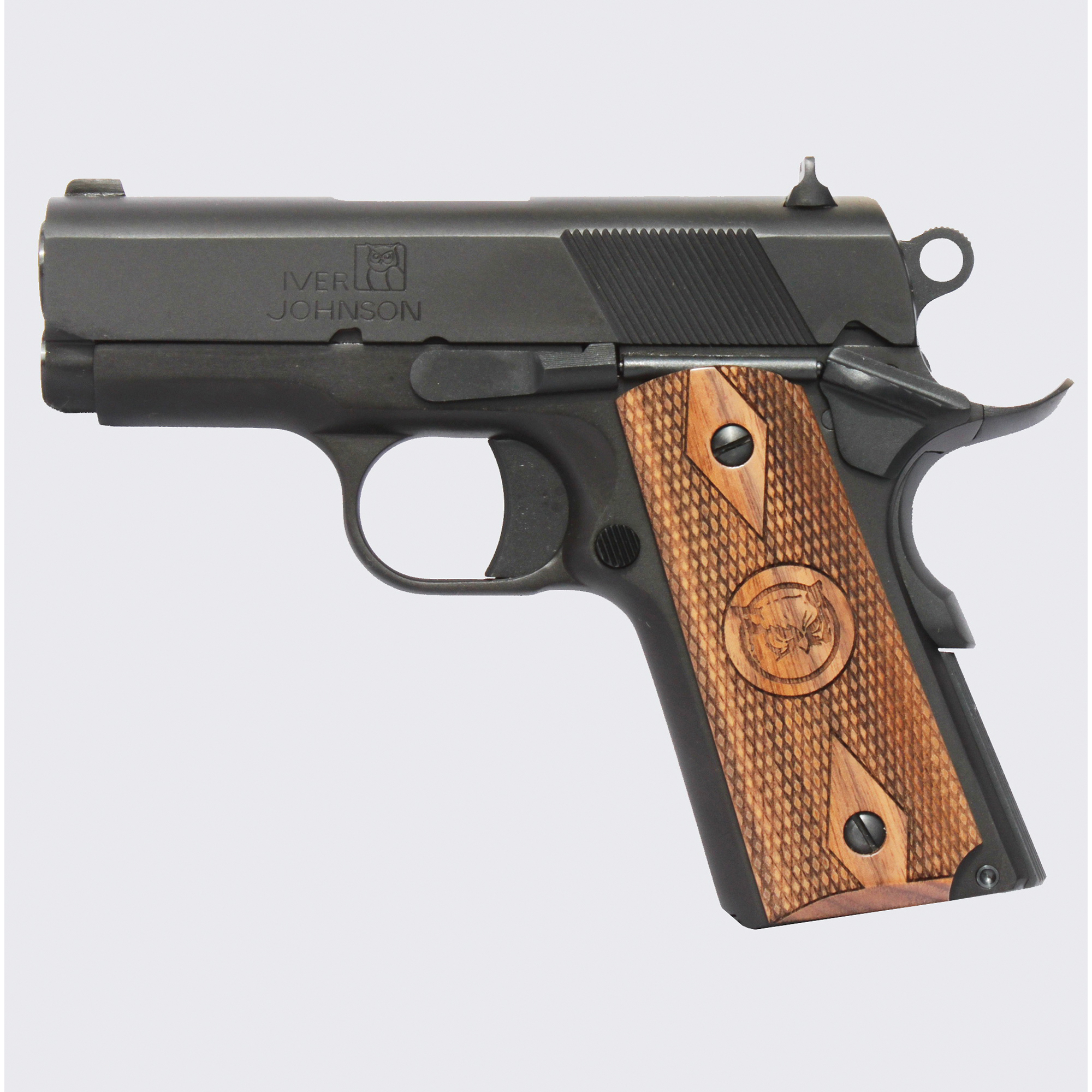 Iver Johnson Arms 1911 Thrasher Officer 9mm Pistol, Blue - THRASHER9