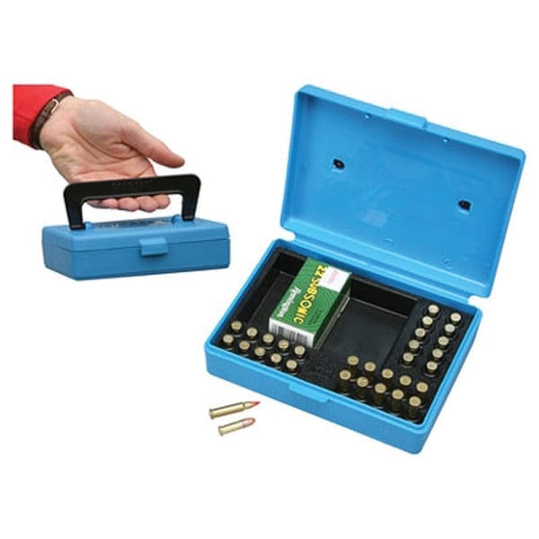 MTM Case Gard .22LR Ammo Box, 30rds Blue
