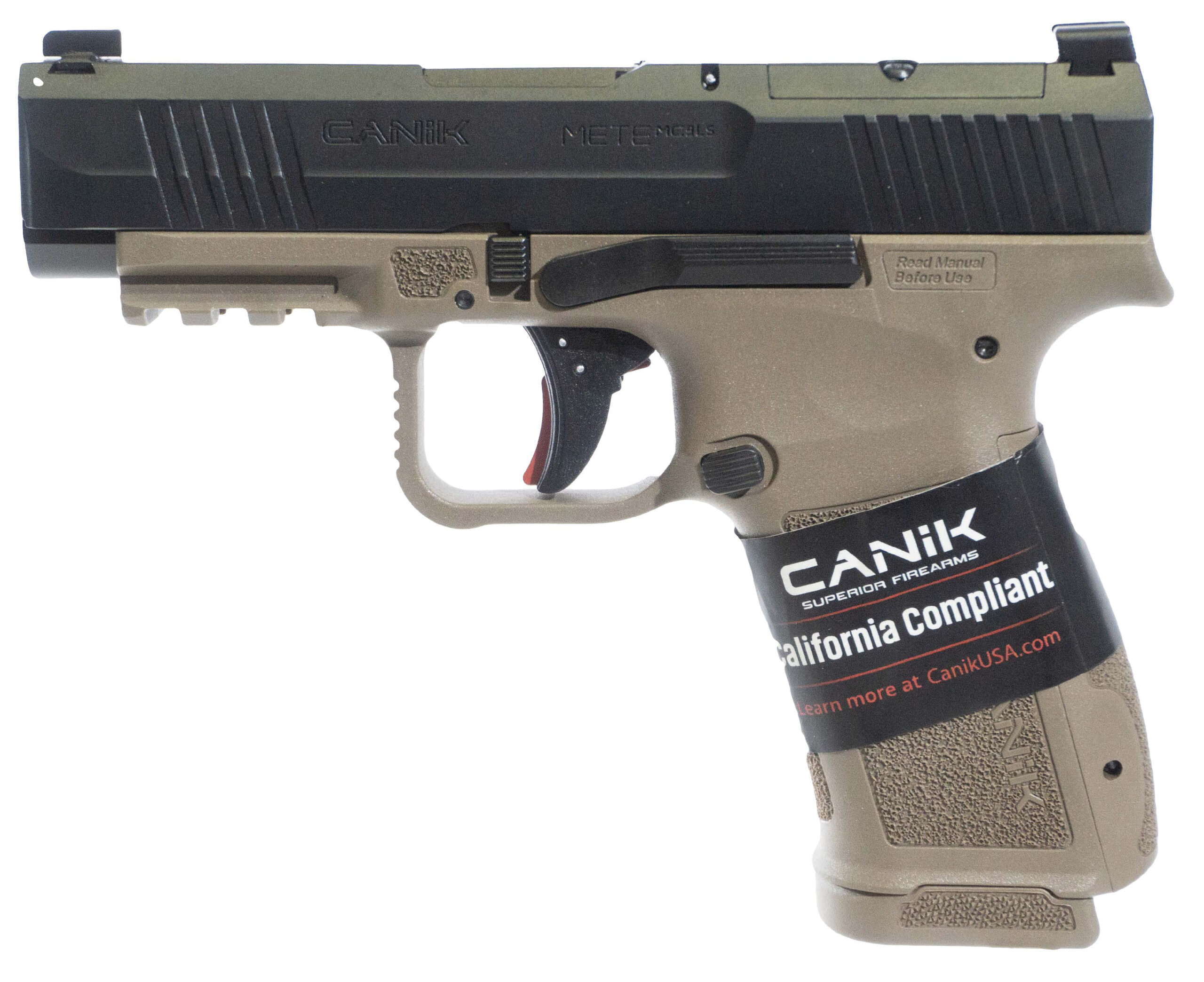 Century Arms METE MC9 LS FDE/BLK 9mm Pistol - 10RD