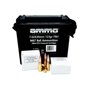 Ammo Inc 762X39123FMJ-B180 7.62x39mm 123 GRFull Metal Jacket/ - 180 rd