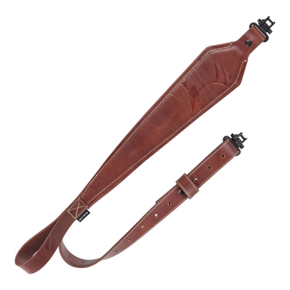 Deer Deboss Rifle Sling for Rifles - Allen Heritage Brown Sling - 8510