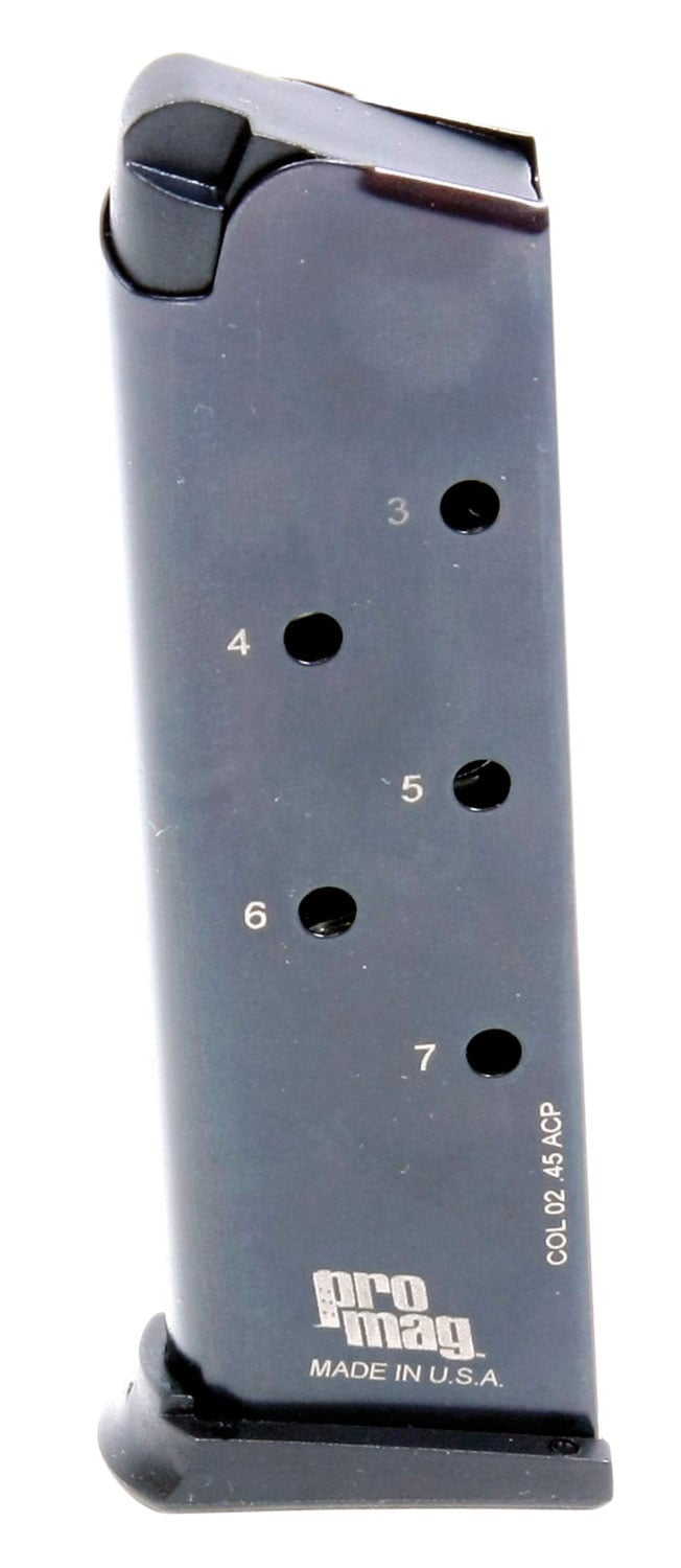 ProMag Steel Handgun Magazine 1911 Government .45 ACP Blued 7/r - No Credit Card Fees - Low, flat rate shipping